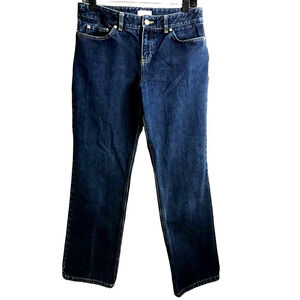 Loft Dark Wash 5 Pocket Bootcut Jeans Size 8